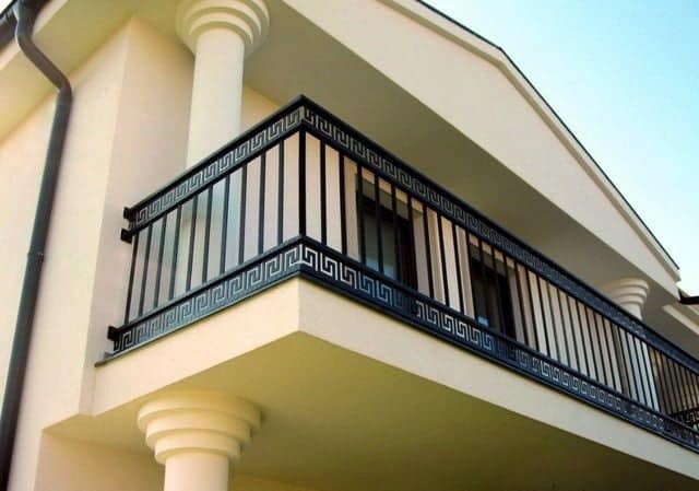 Barandales balcon patron griego